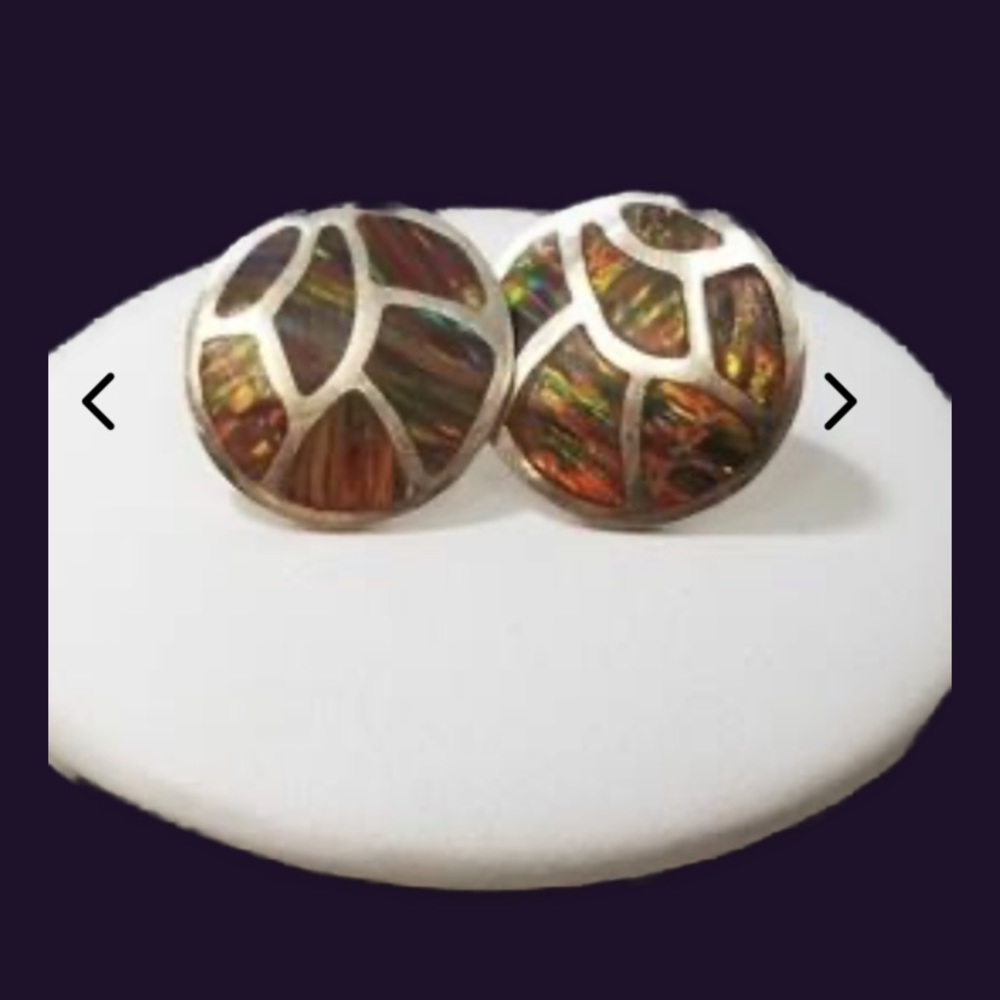 Red Fire Opal Set Includes Ring-Earrings, Bracele… - image 4